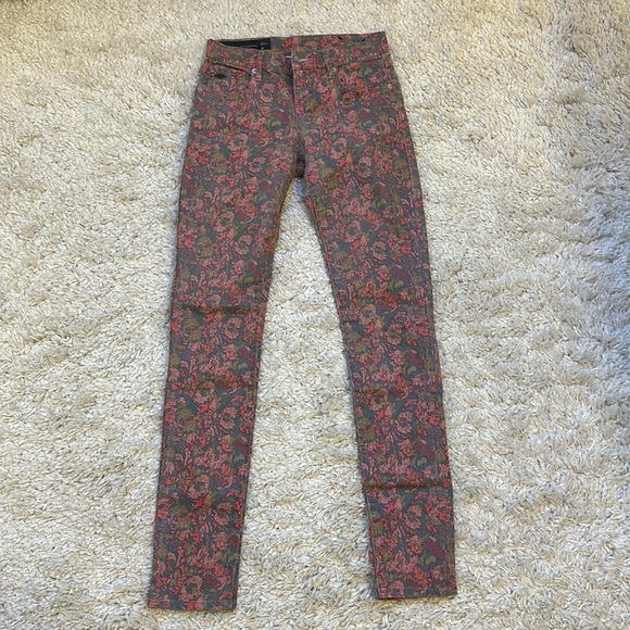 Armani Exchange Floral Skinny Jeans - Picture 2 of 5